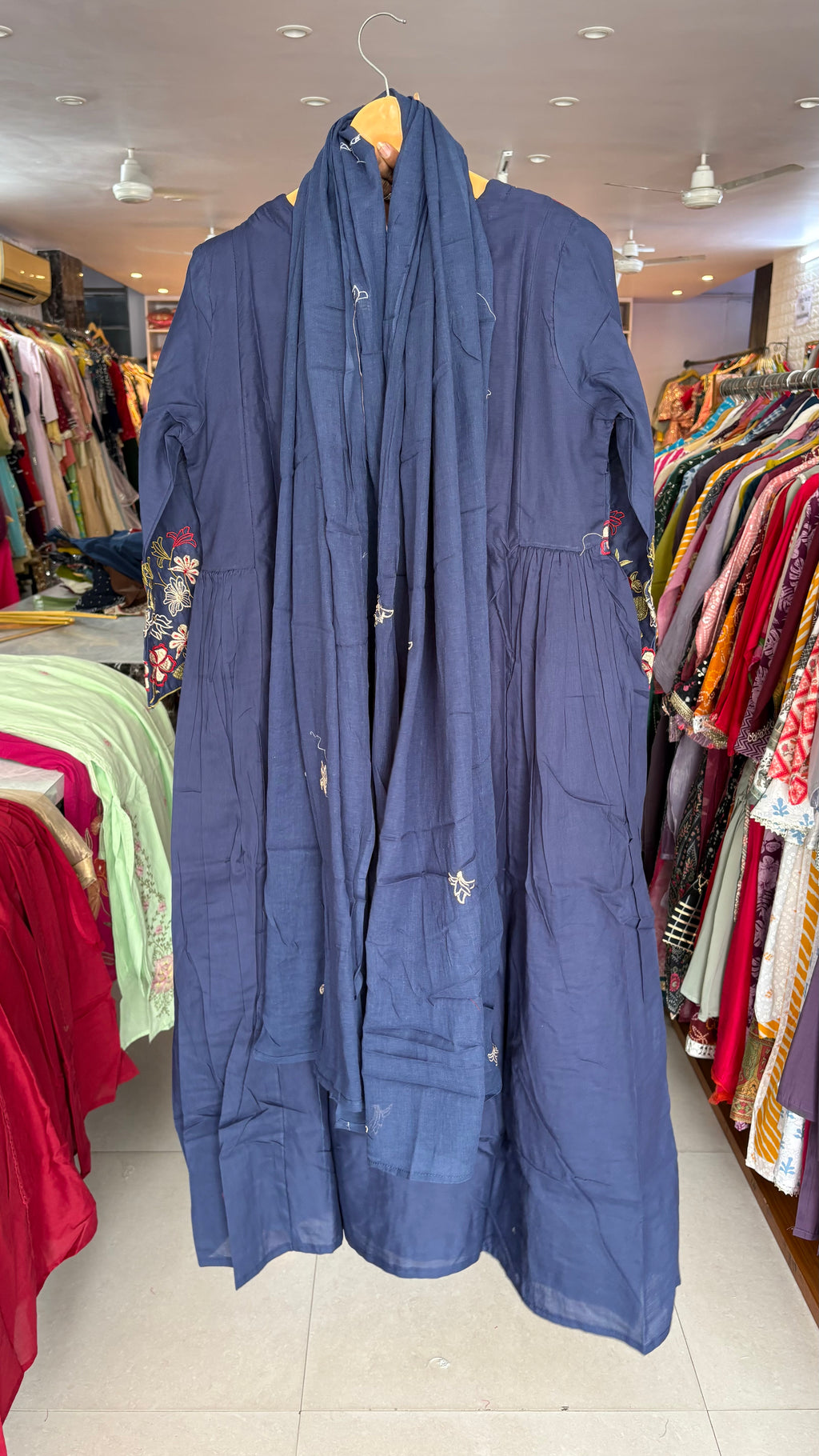 Pure Cotton Aline Suits