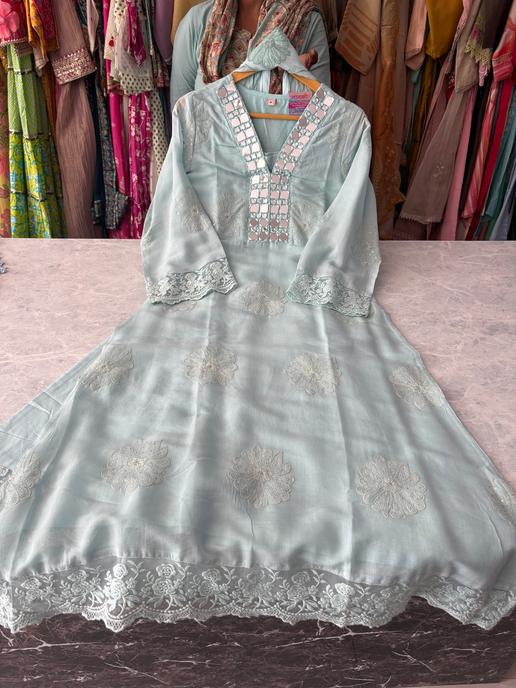 Mal Cotton Embroidery Suits