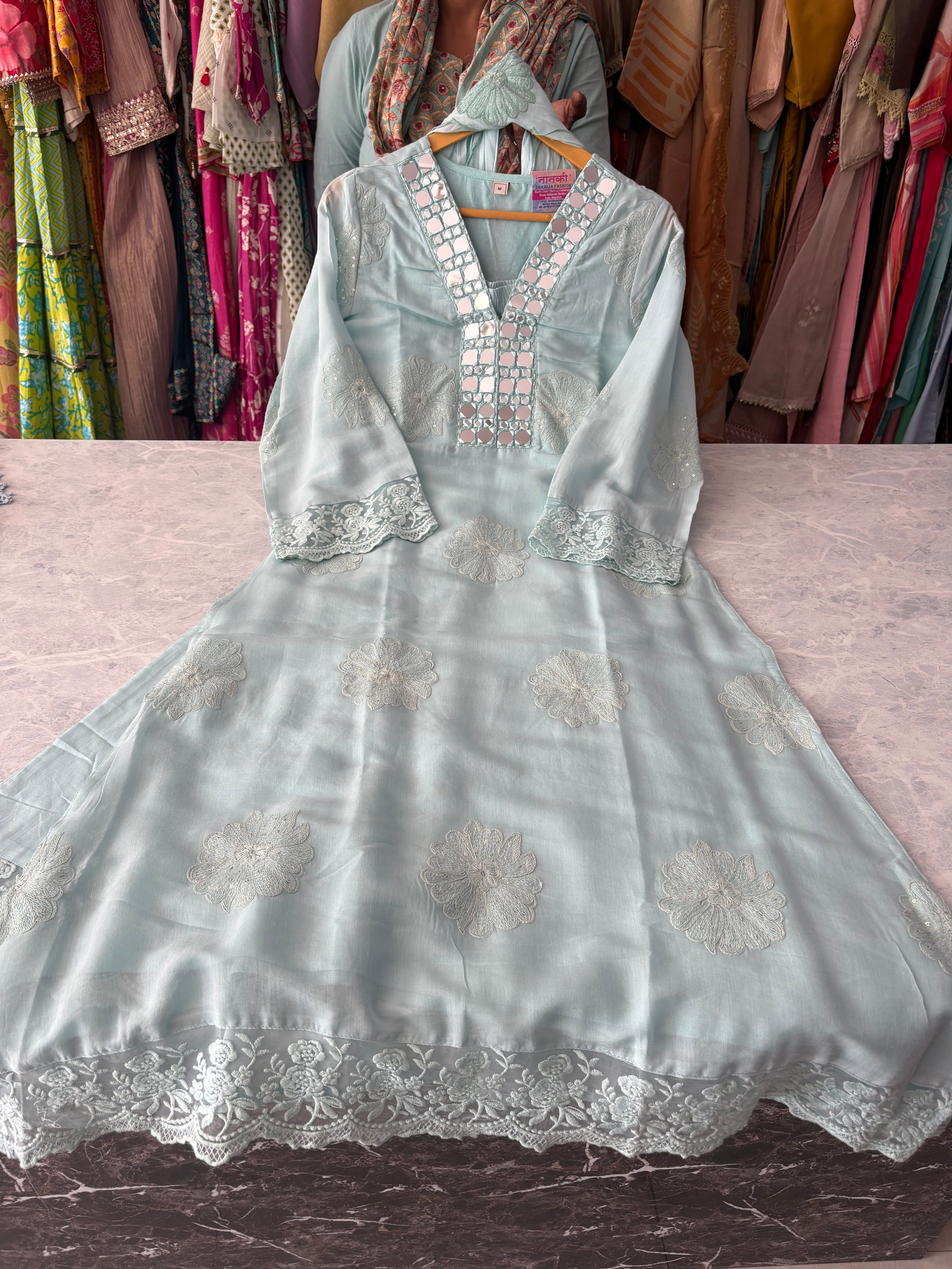 Mal Cotton Embroidery Suits