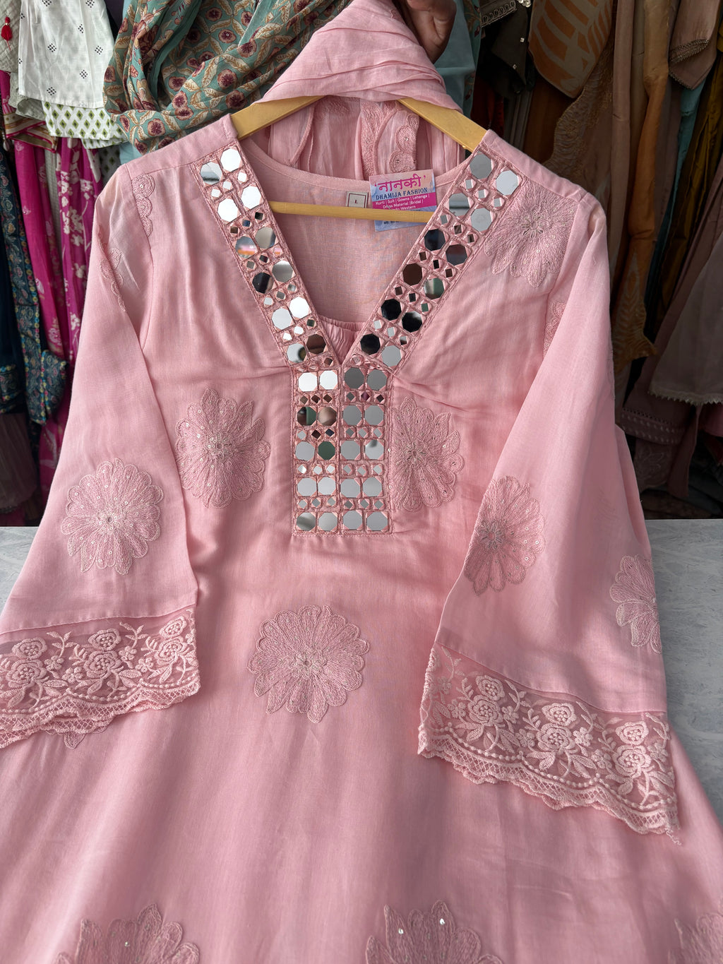 Mal Cotton Embroidery Suits