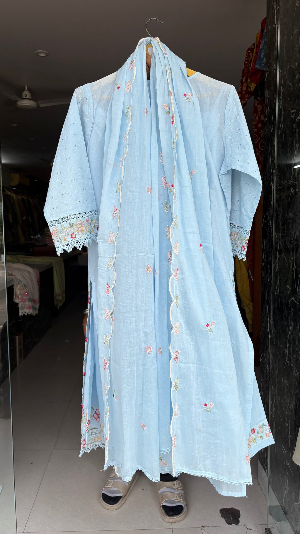 Mal Cotton Stitched Suits 303987