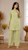 Mal Chanderi Cord Set 303988