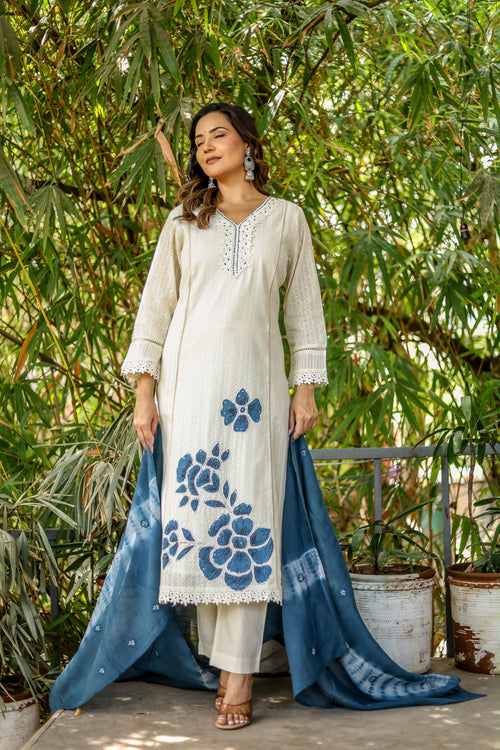 Cotton Dobhi Straight Suits