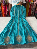 Mal Chanderi Aline Party Wear Suits