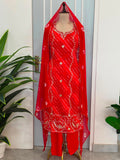 Leheriya Georgette handwork suits