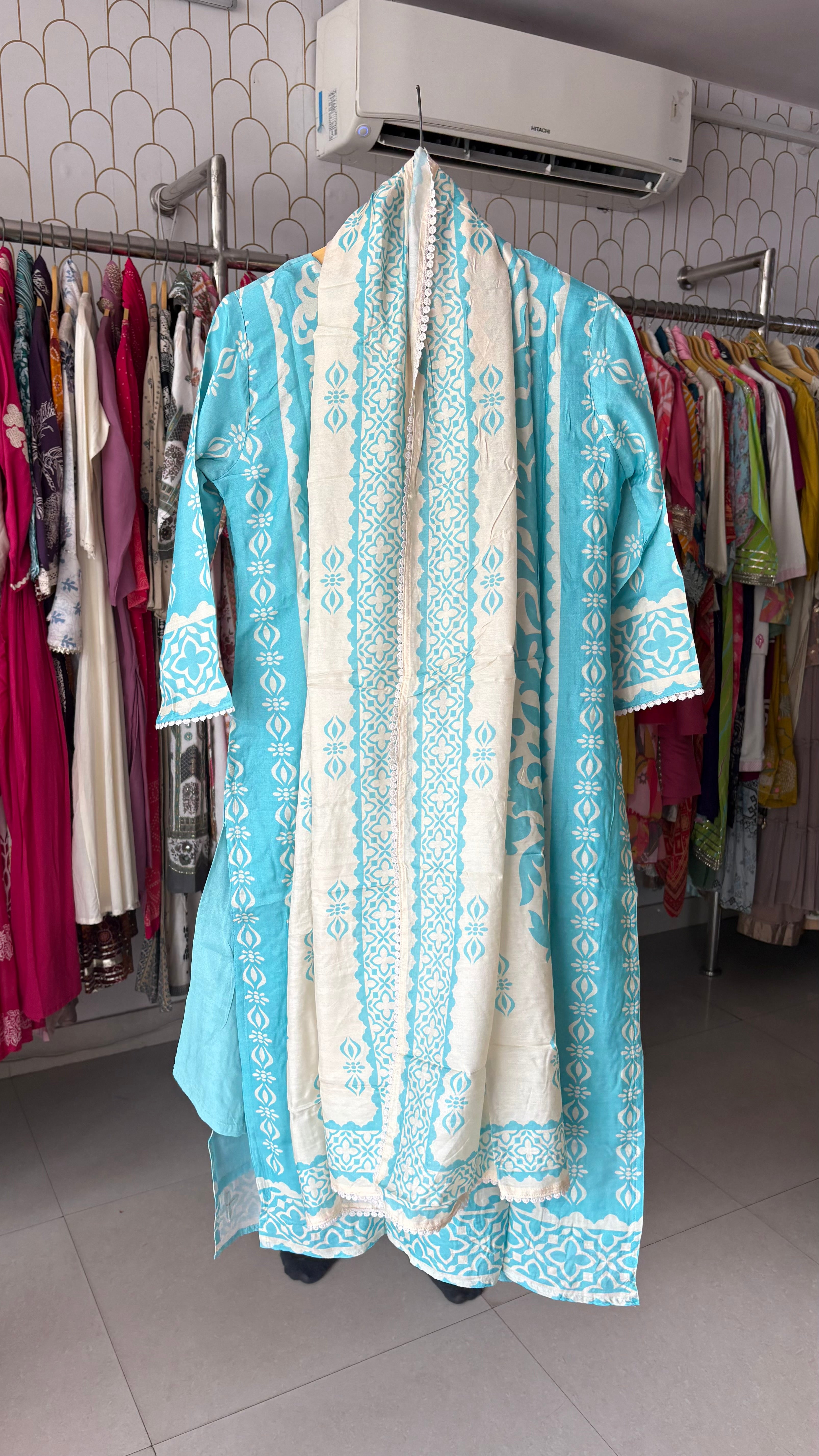 Pure Musleen Stiched Suits