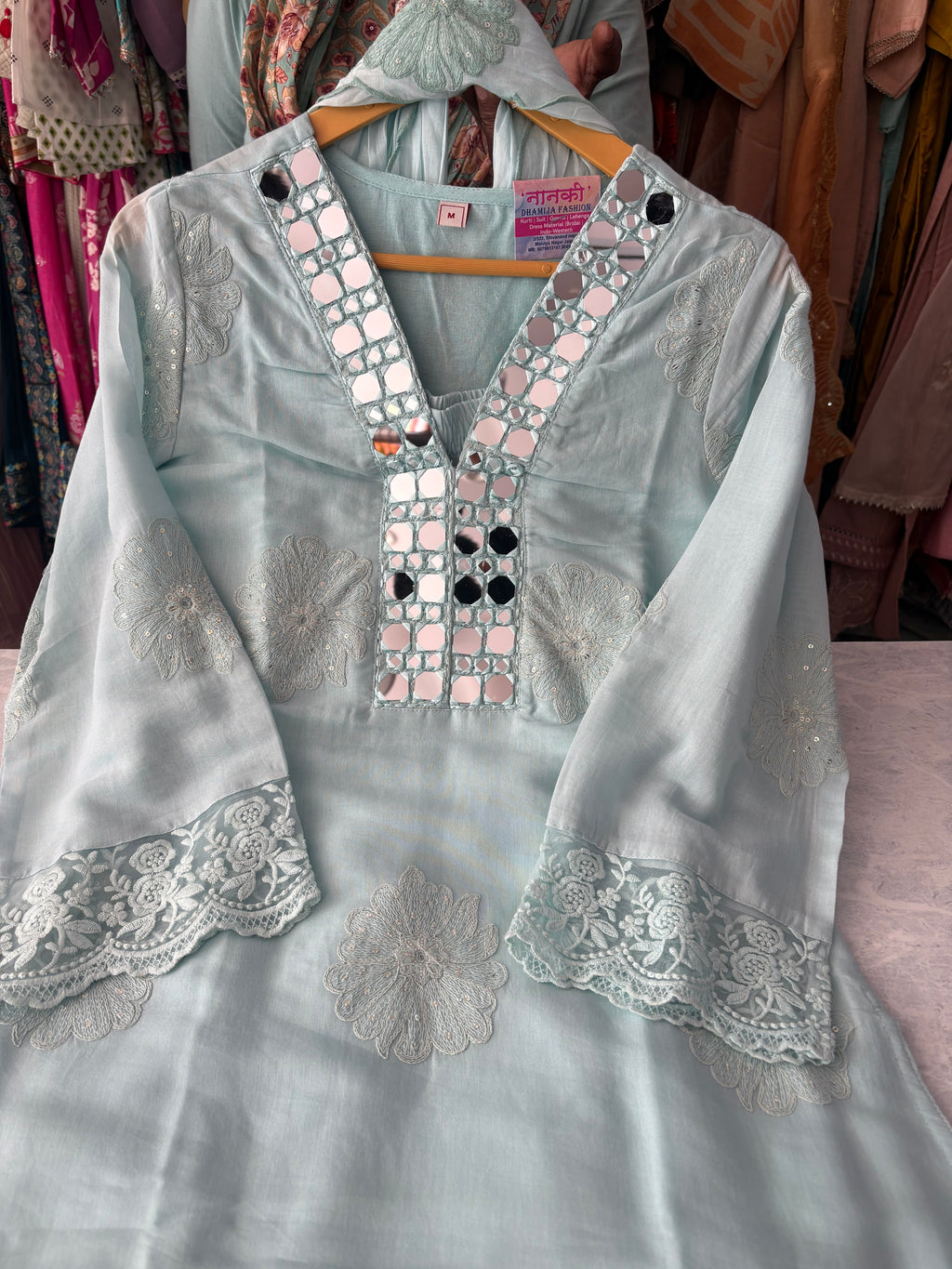 Mal Cotton Embroidery Suits