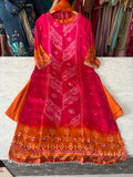 Gajji Silk Party Wear Stitched Suits With Handwork Detailing
