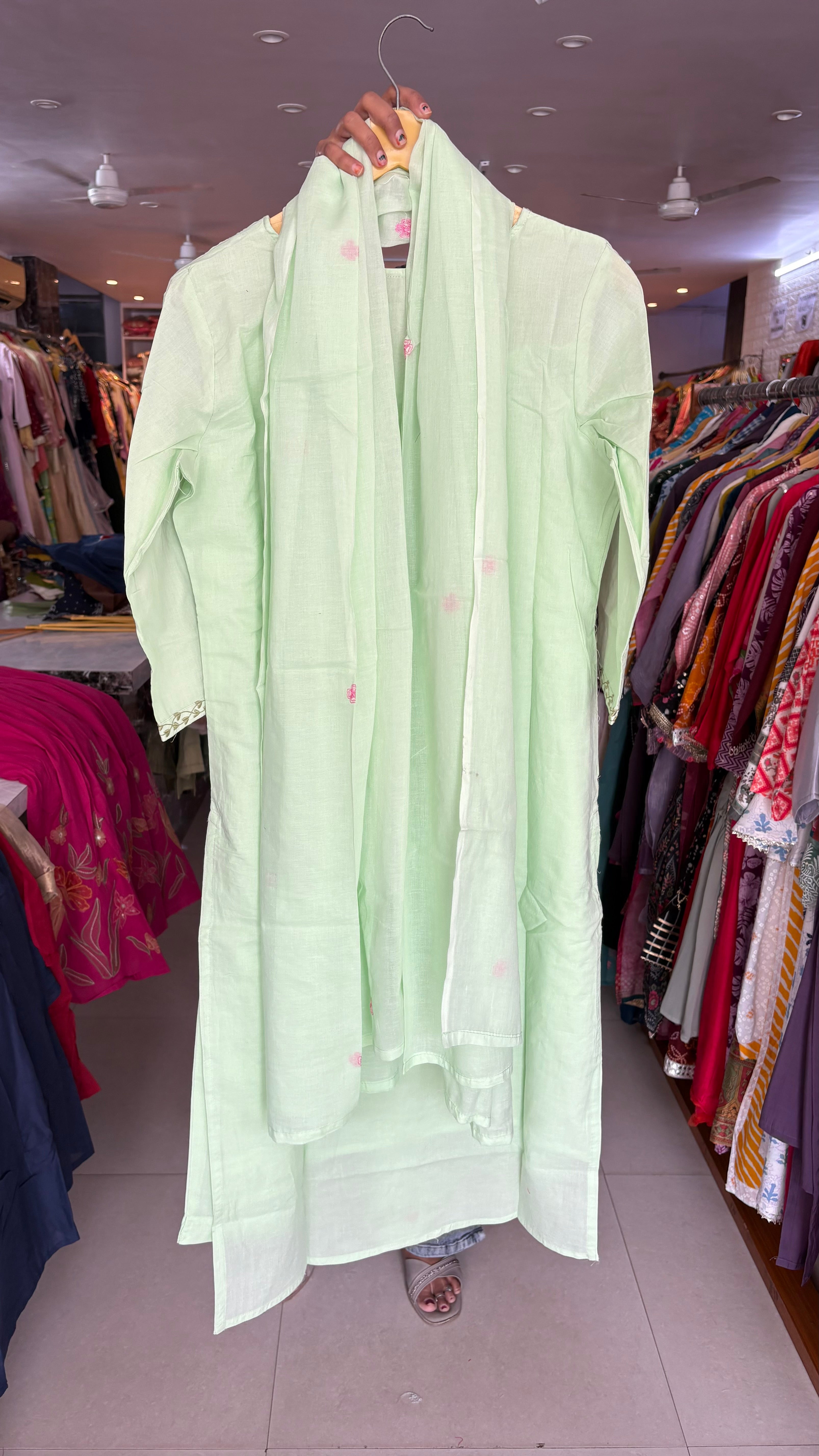 Pure Cotton Stiched Suits