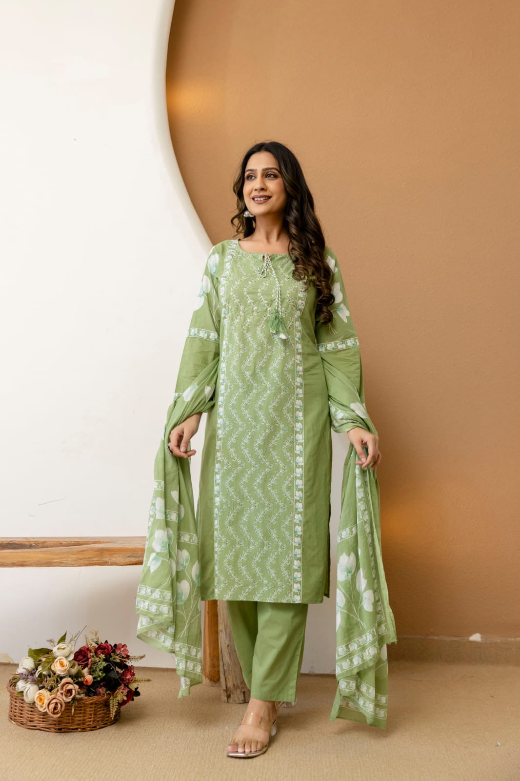 Pure Cotton 3pcs suit