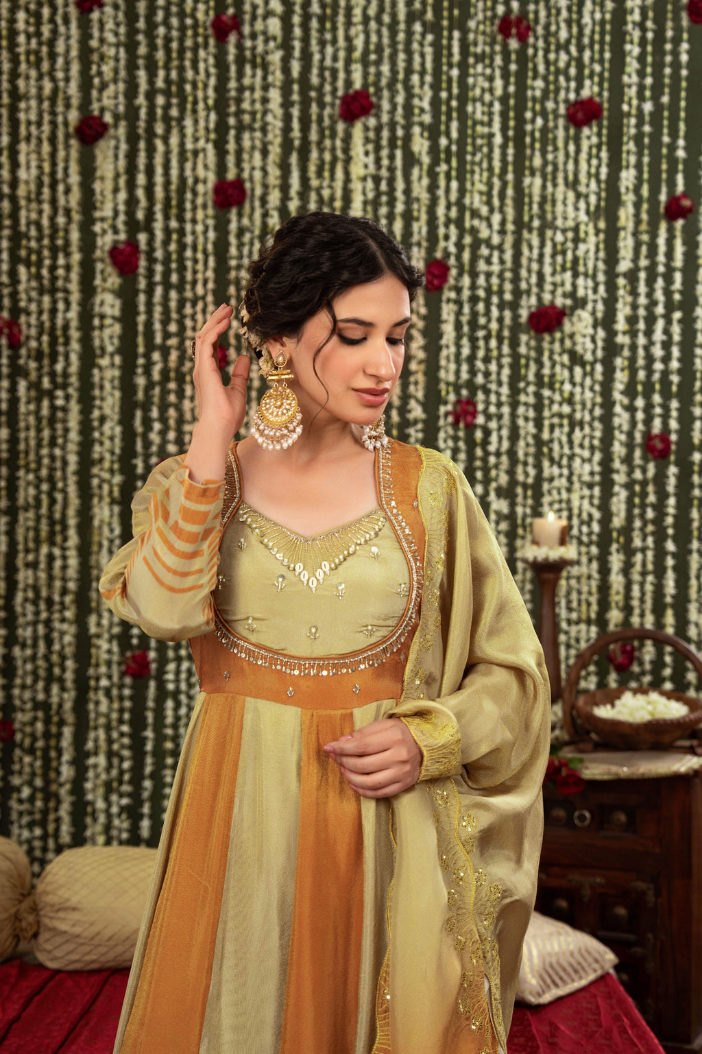 Shimmer Silk Anarkali Suits 03