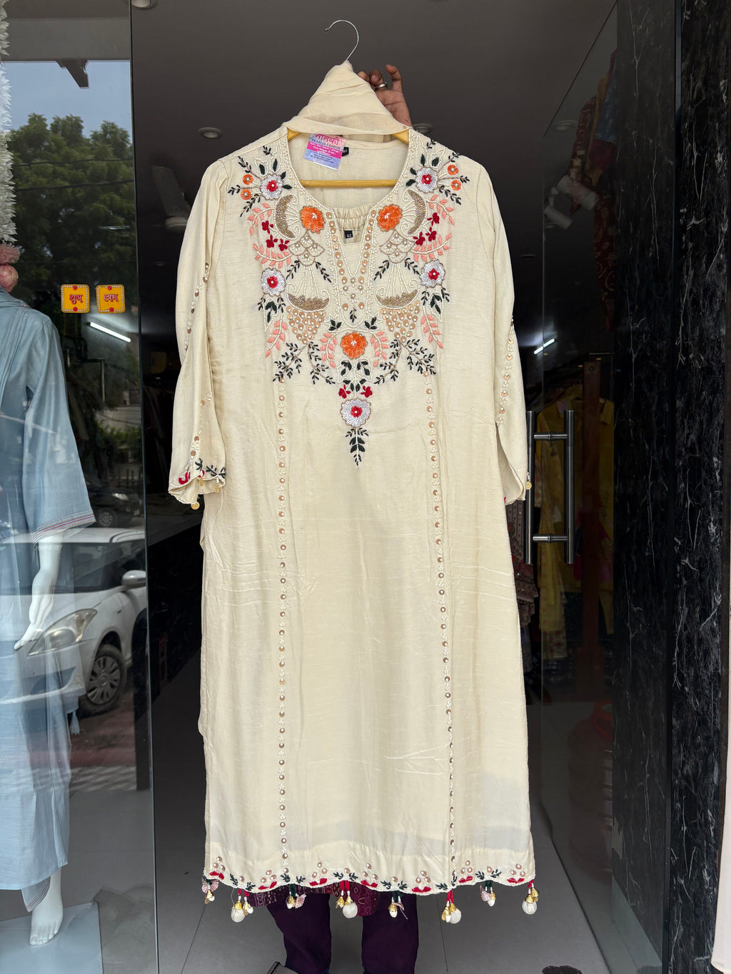 Dola Silk Handwork Suits