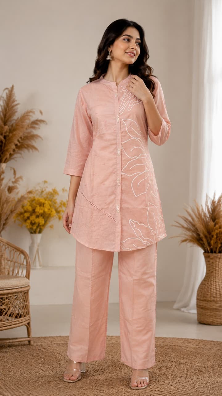 Mal Chanderi Cord Set 303988