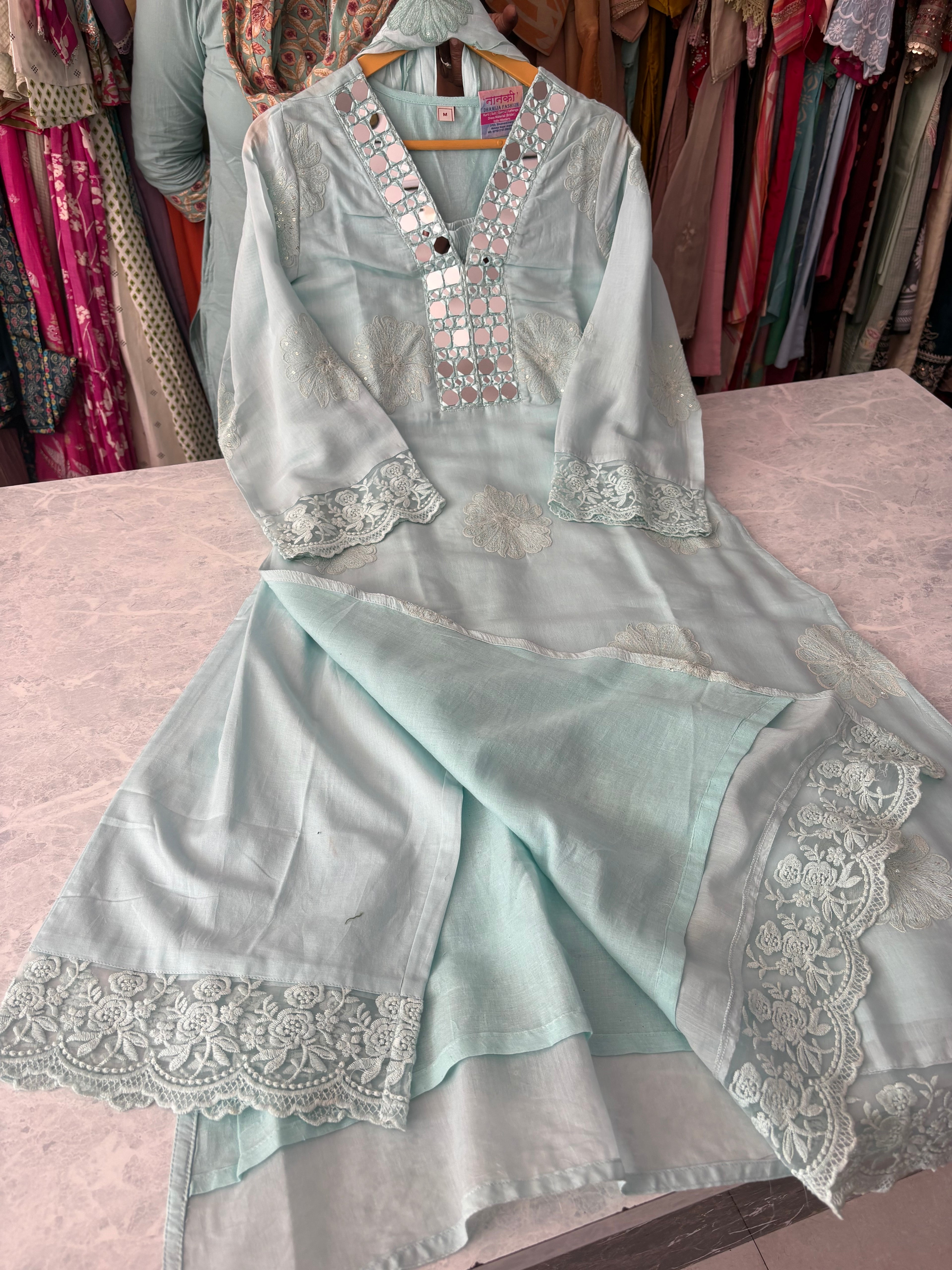 Mal Cotton Embroidery Suits