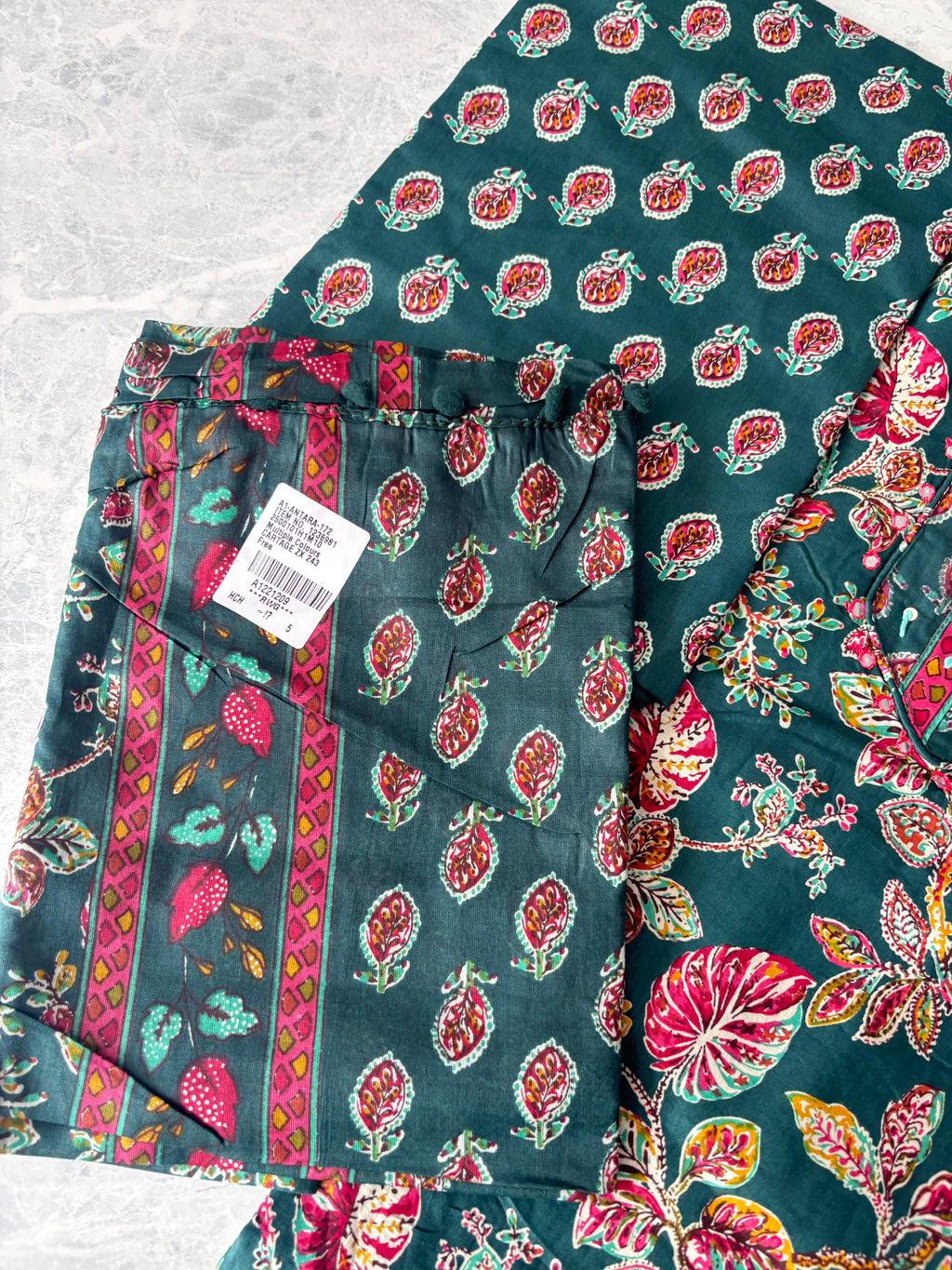 Pure cotton Unstitched Suit