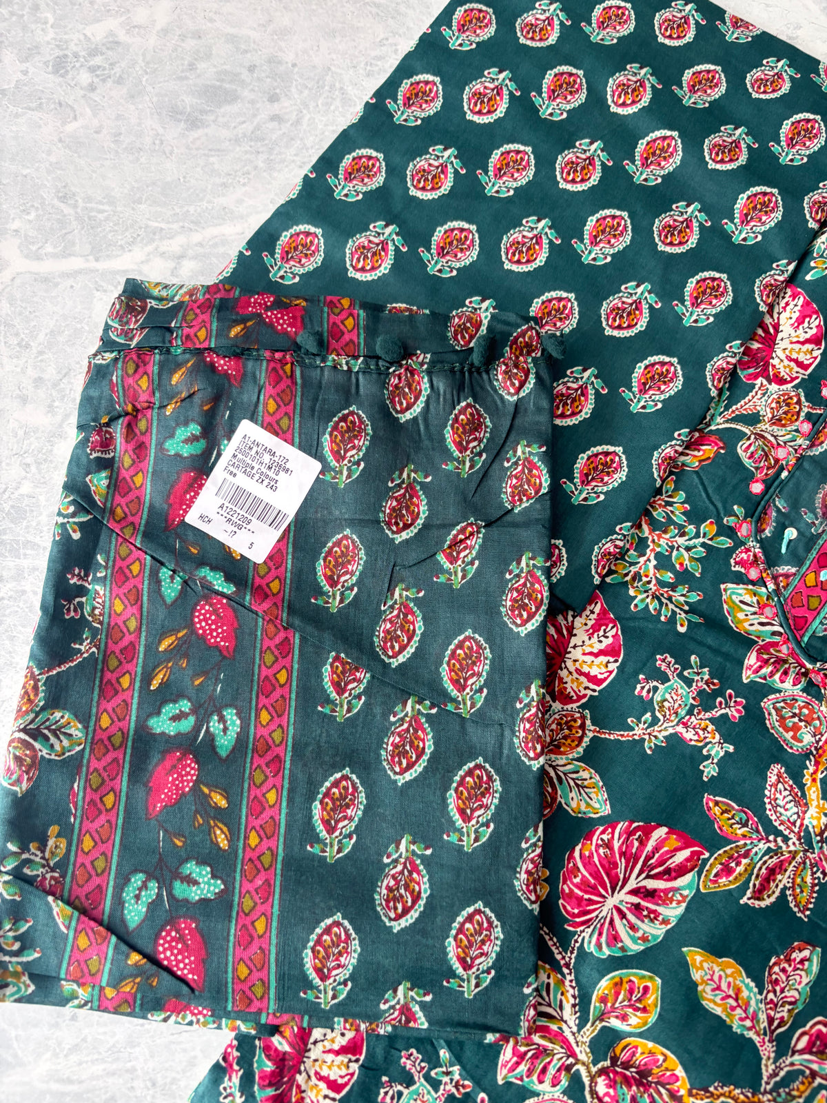 Pure cotton Unstitched Suit