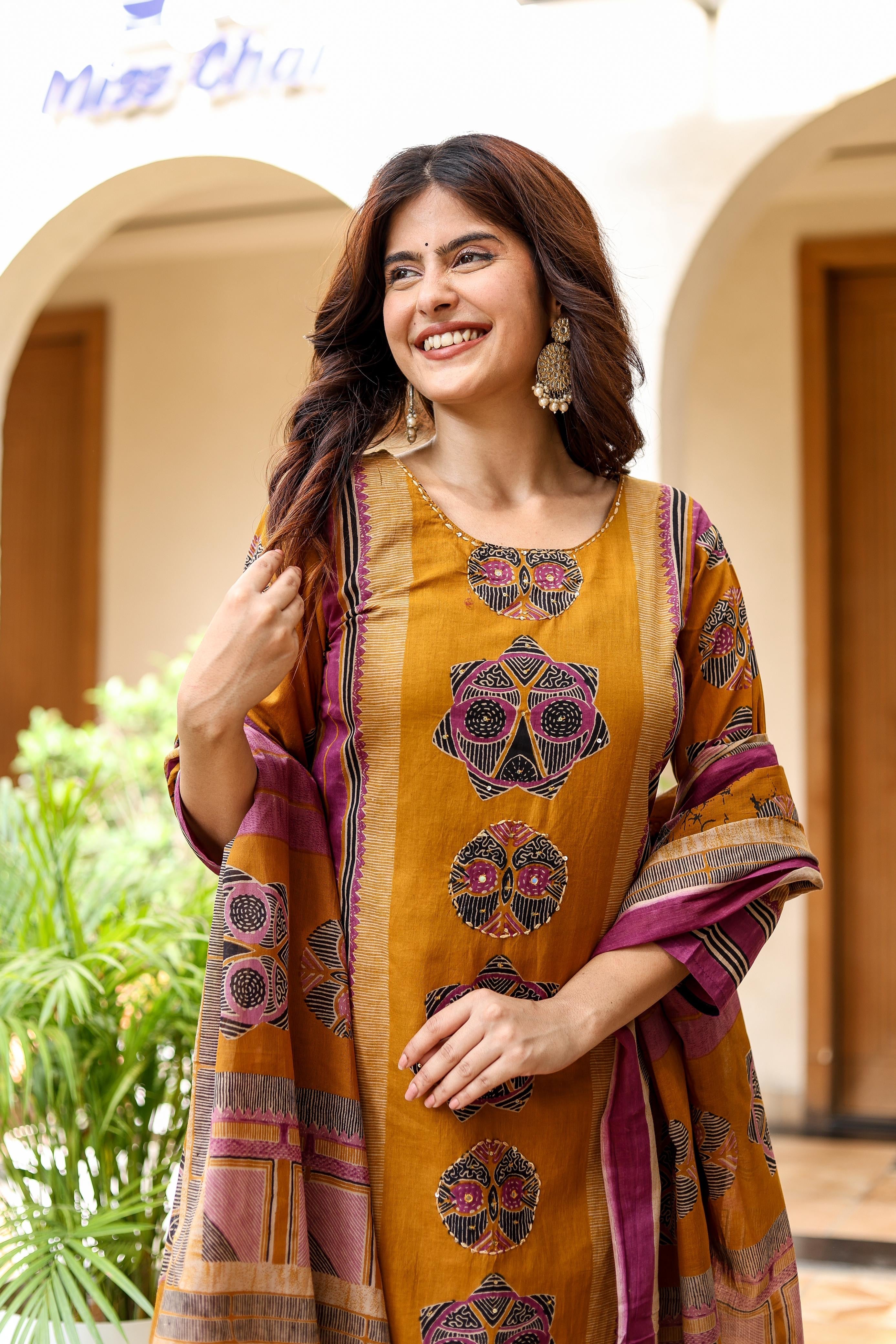 Pure Cotton 3pcs suit