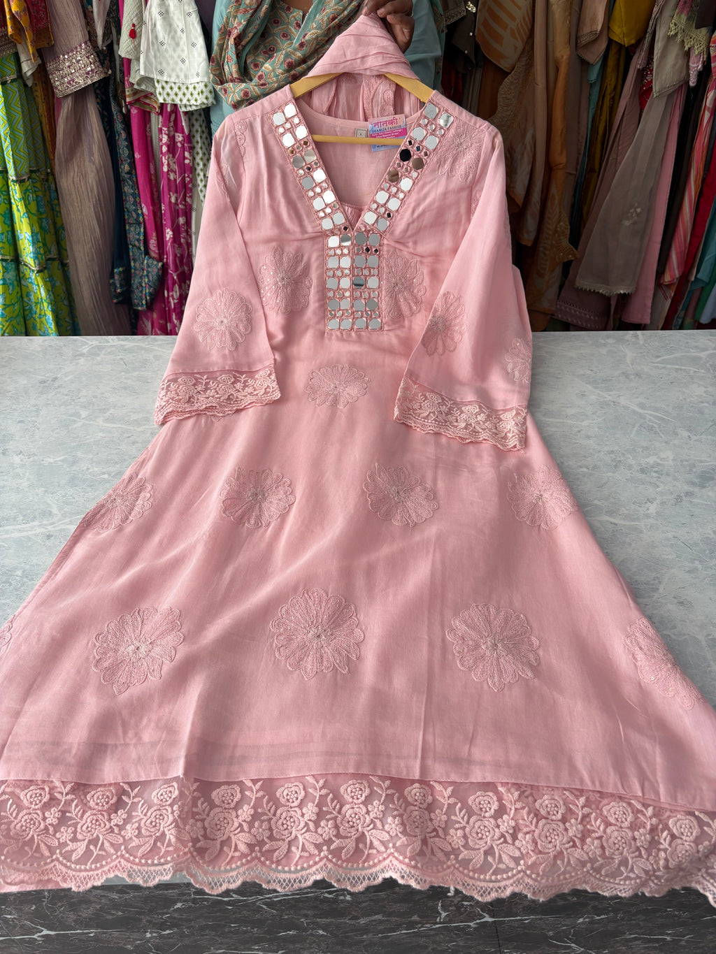 Mal Cotton Embroidery Suits