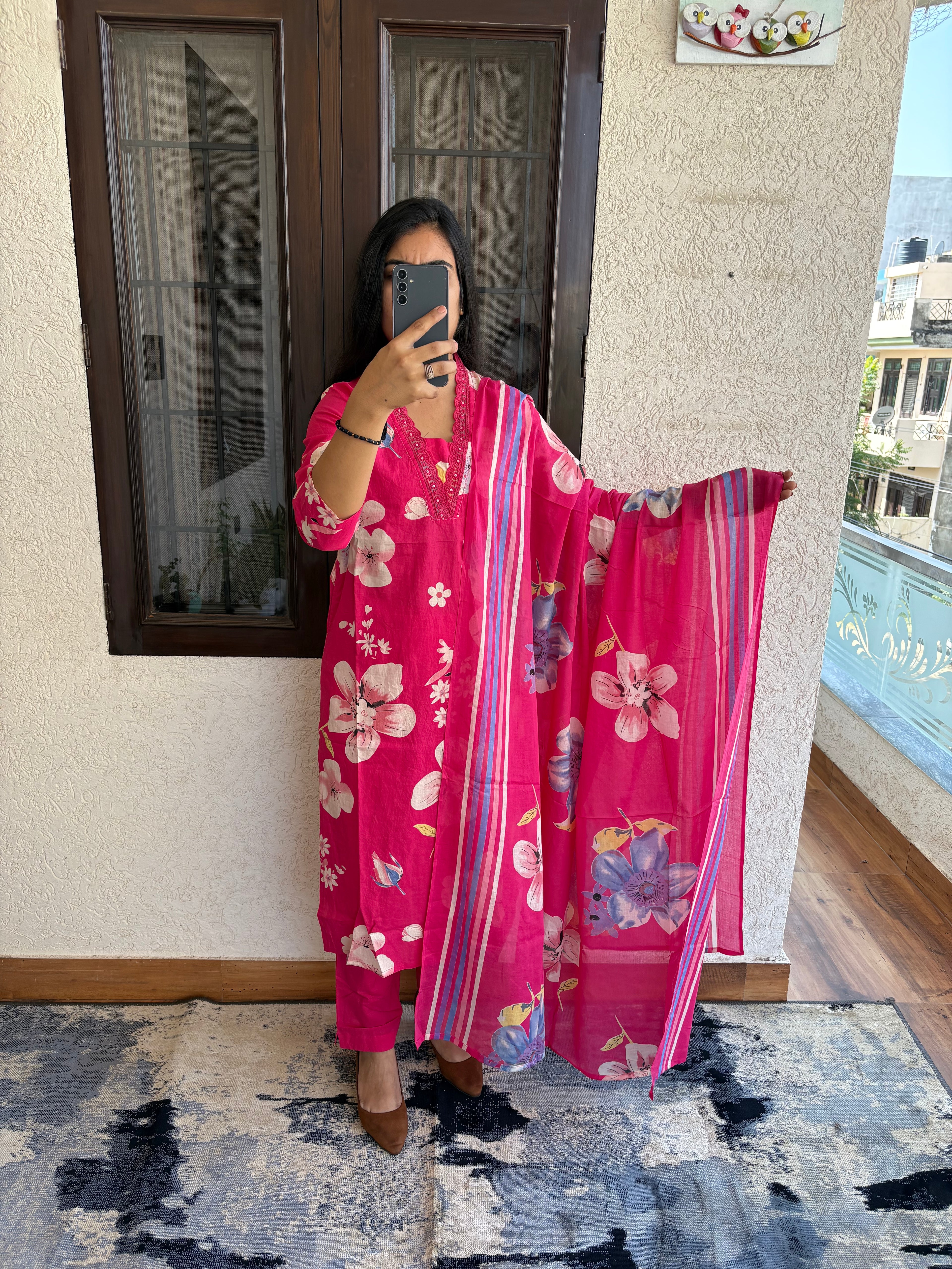 Pure cotton 3pcs suit