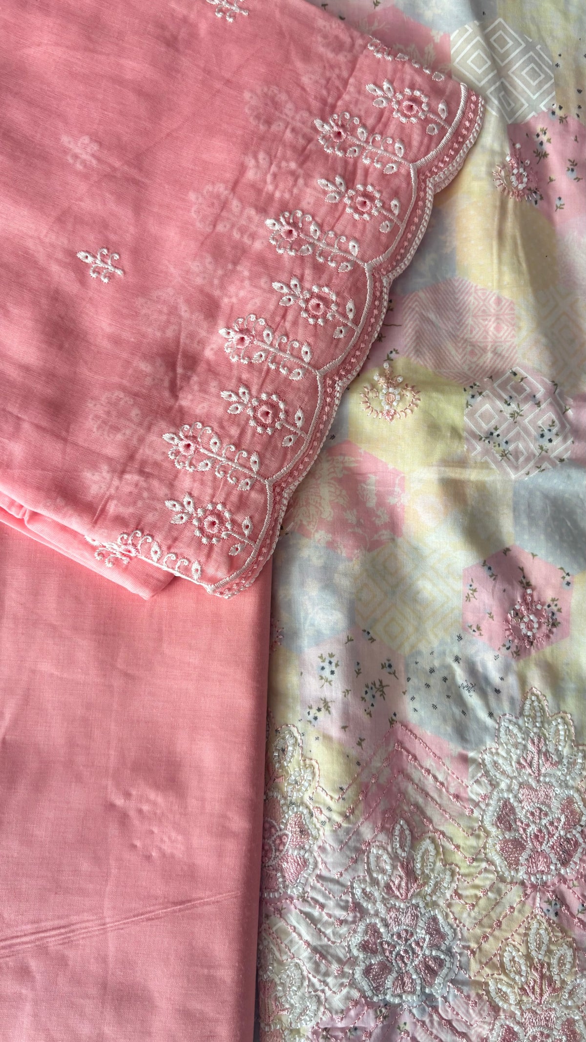 Pure Cotton Unstitched Suit