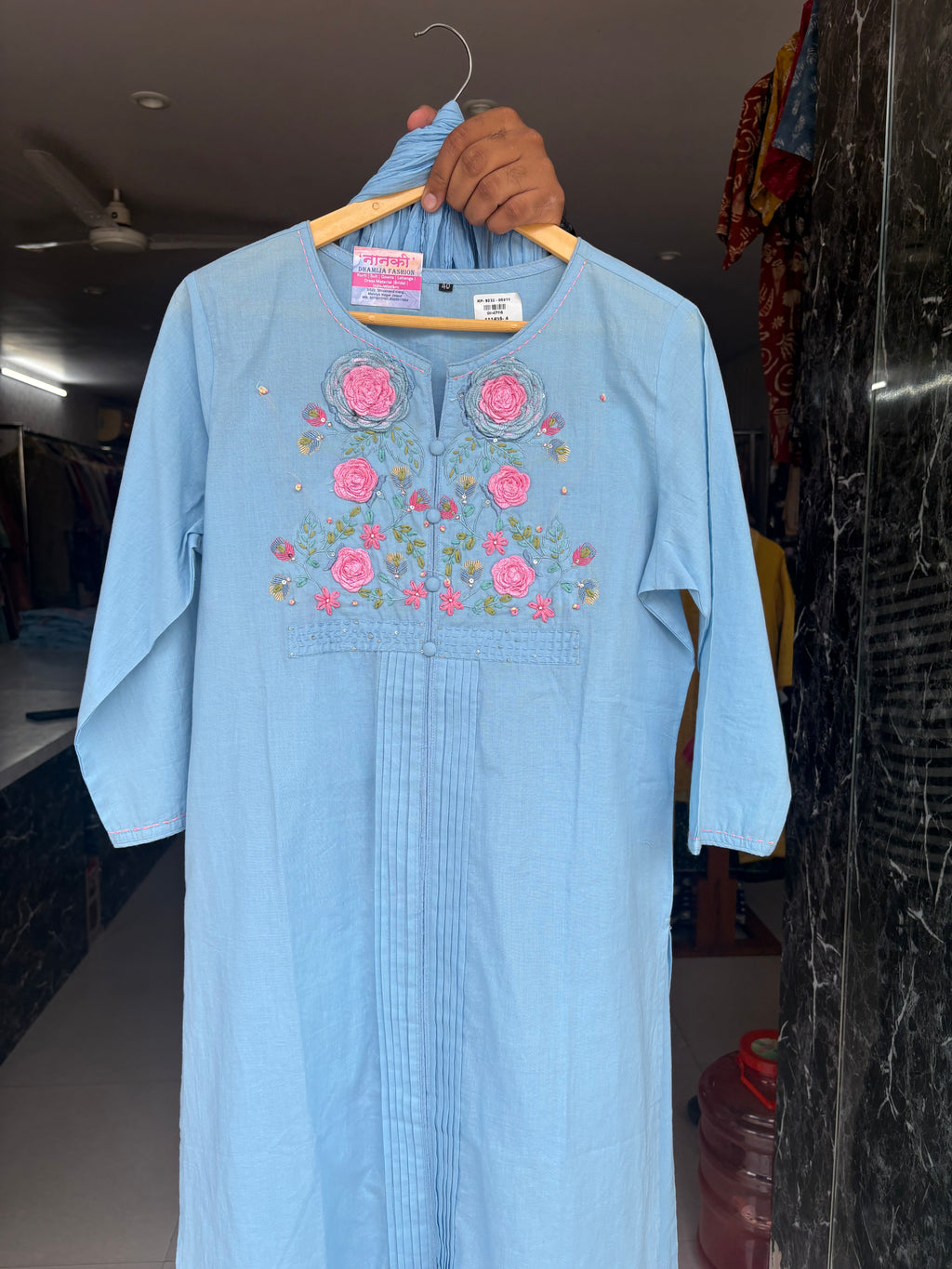 Pure Cotton Premium Embroidery Suits