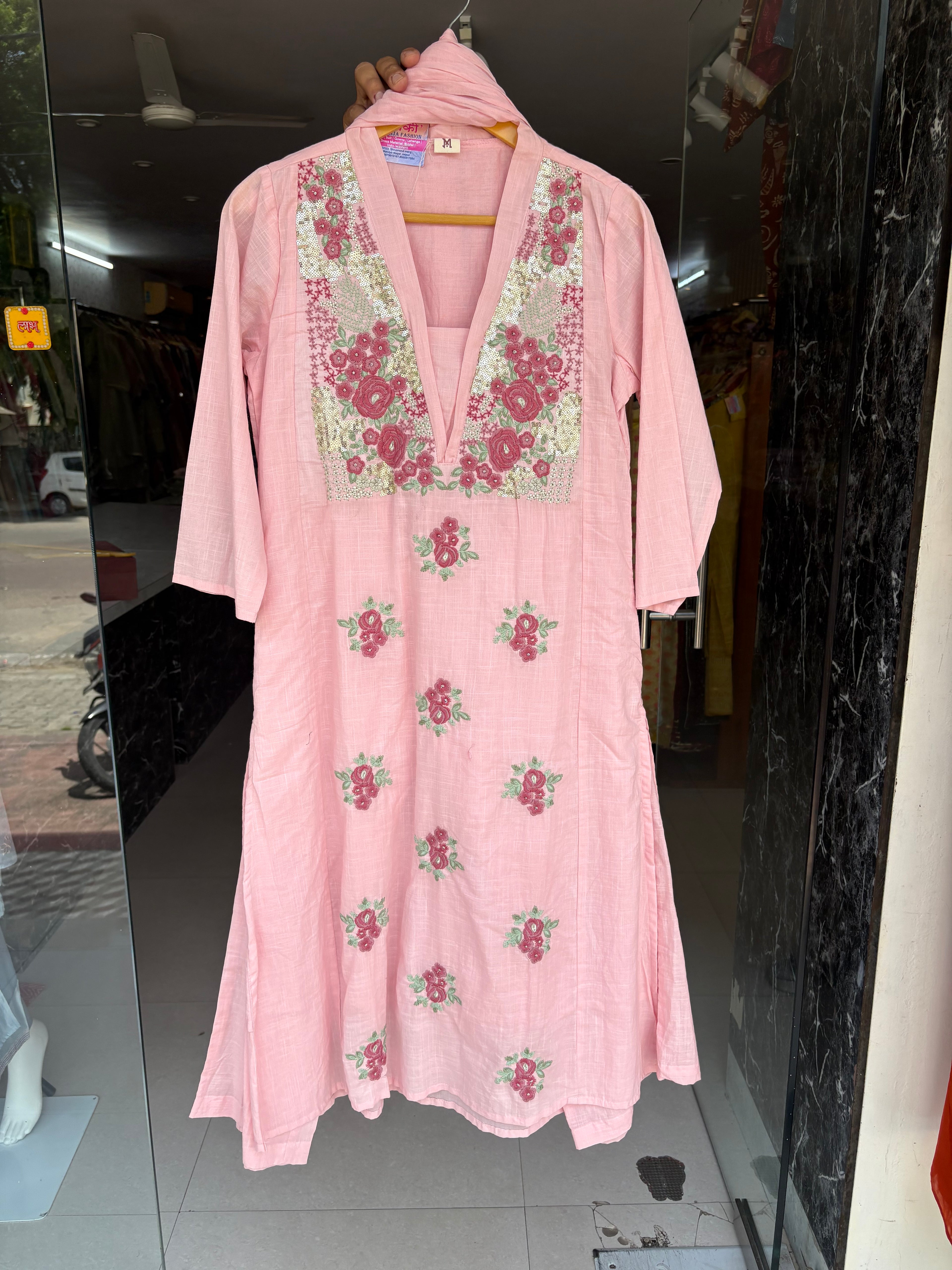 Pure Cotton Embroidery Suits