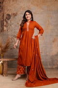 Pure Aline Cotton 3pcs suit