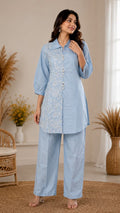 Mal Chanderi Cord Set 303979