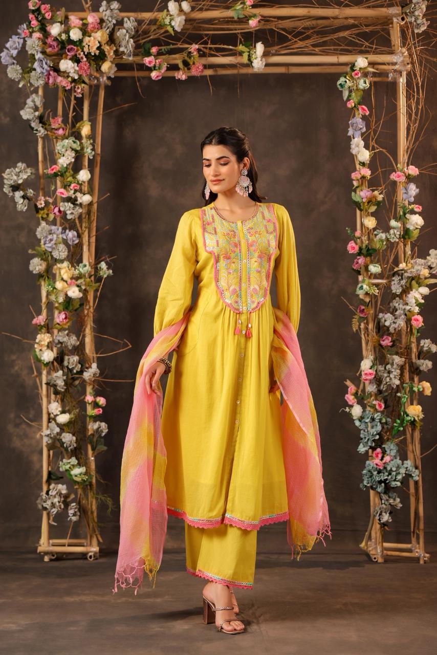 Pure Malmal Aline 3pcs suit