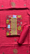 Pure Cotton Unstitched Suit