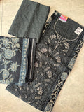 Pure cotton Partywear Unstitched Suit