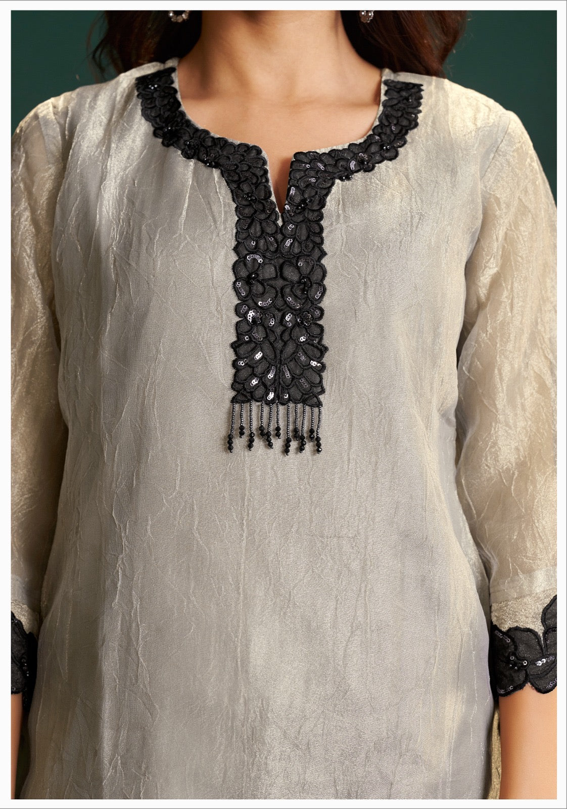 Crush Tissue Plazzo Suits 073026