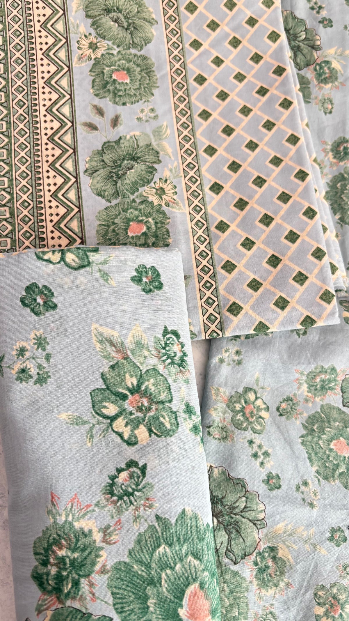 Pure Cotton Unstitched Suit