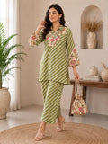 Pure Muslin Cord Set with Potli