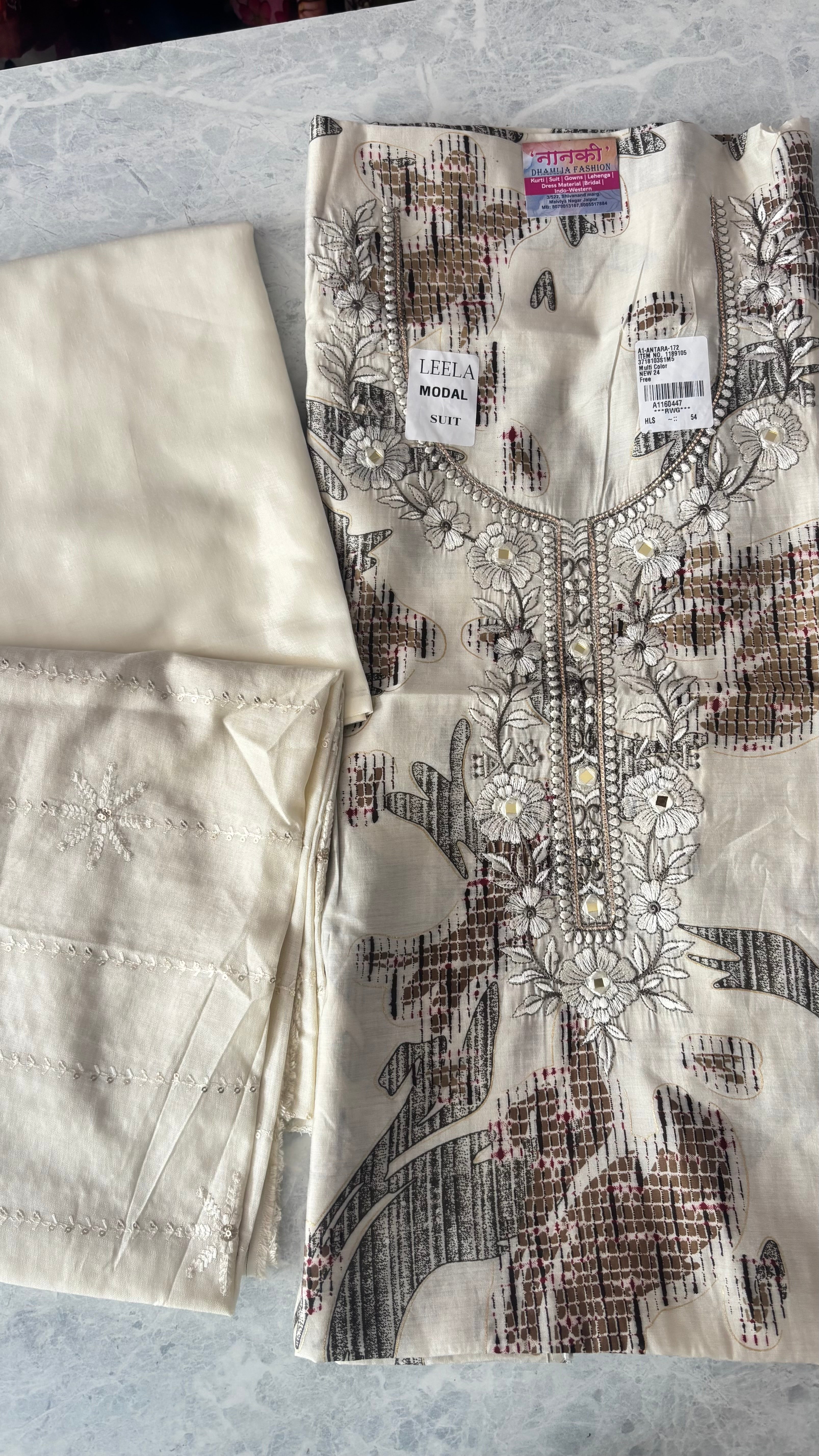 Pure Modal Unstitched Suit