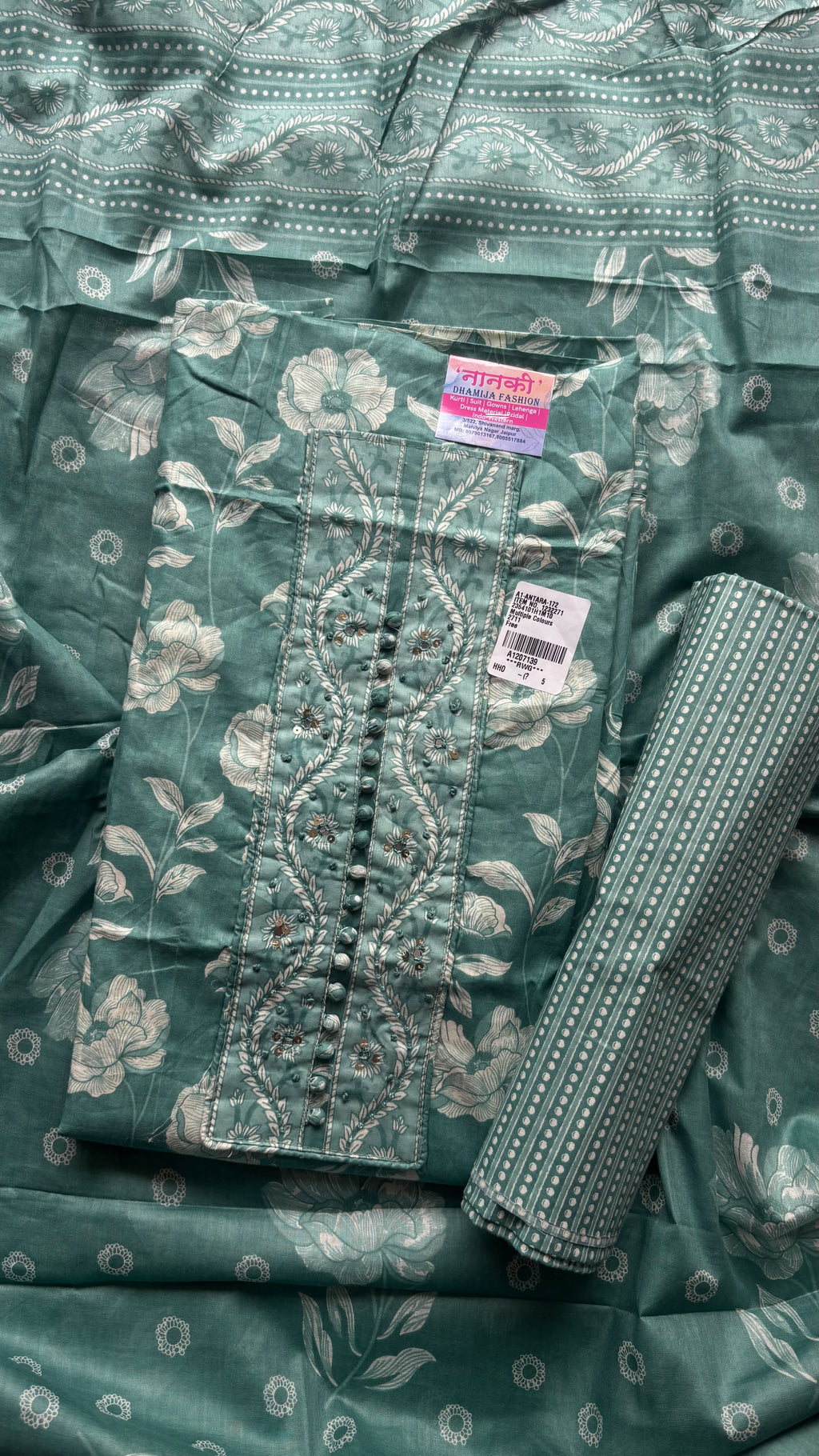 Pure Cotton Unstitched Suit