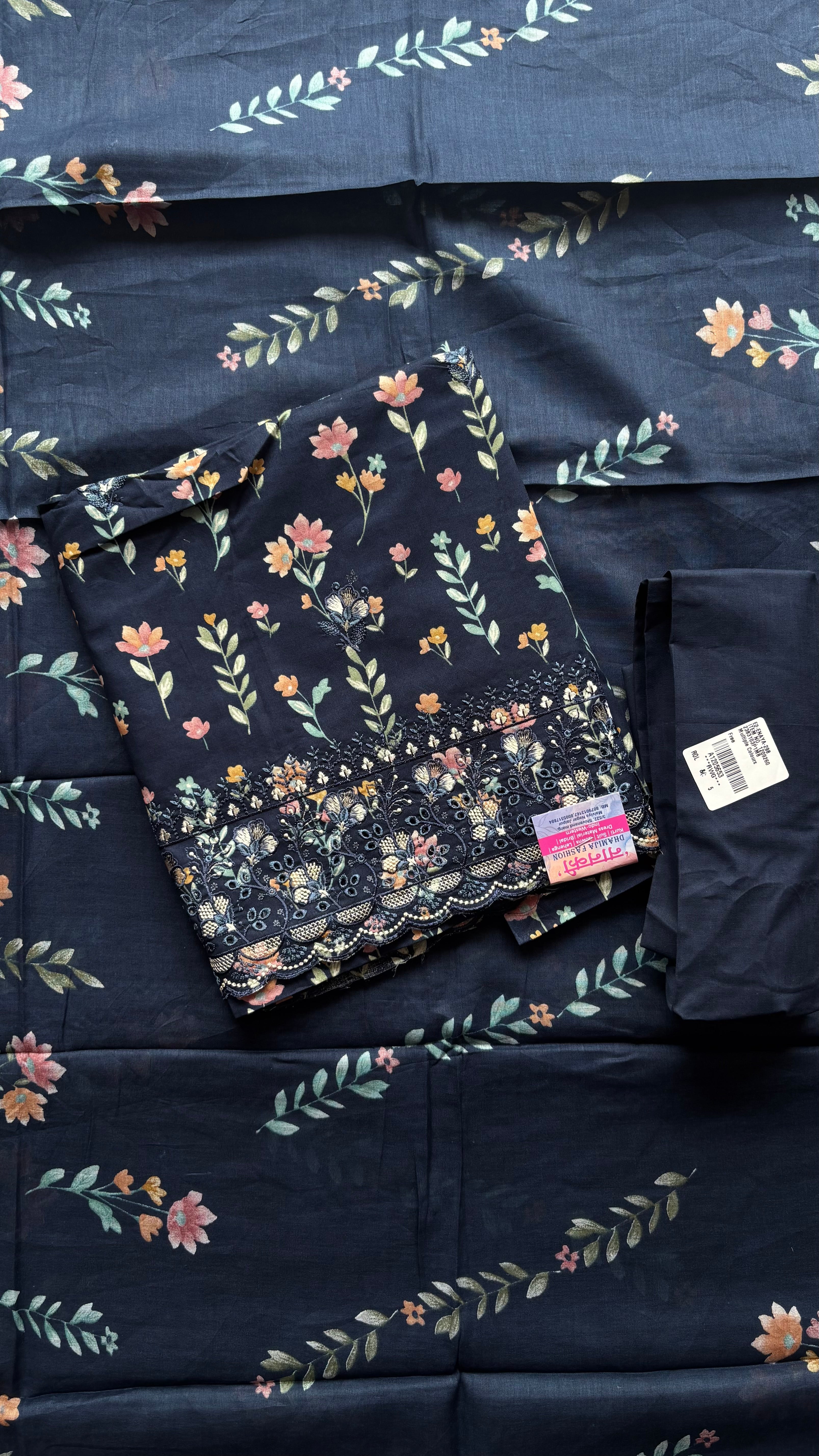 Pure Cotton Unstitched Suit