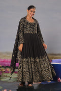 Pure Malmal Anarkali 3pcs suit