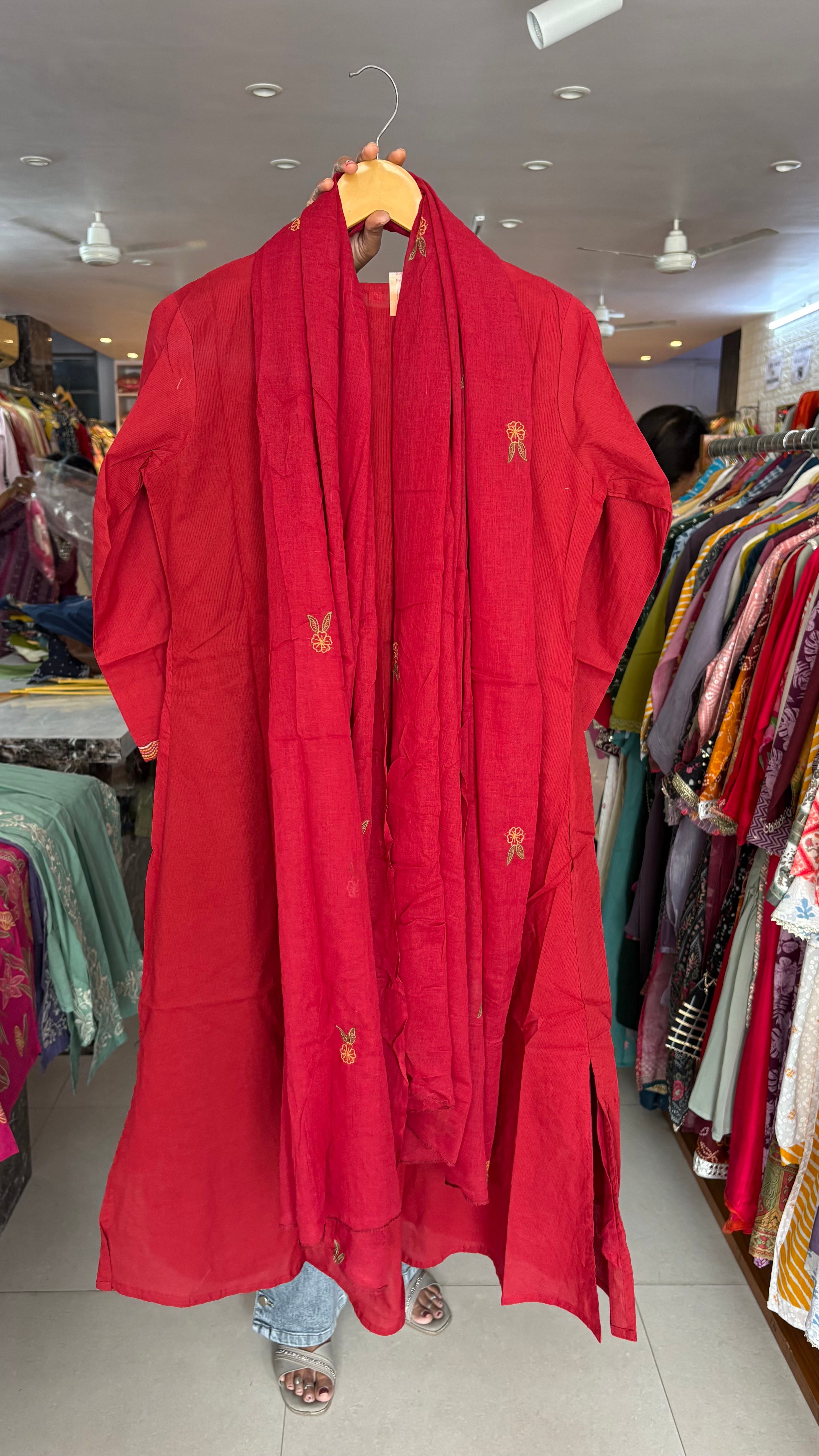 Pure Cotton Stiched Suits