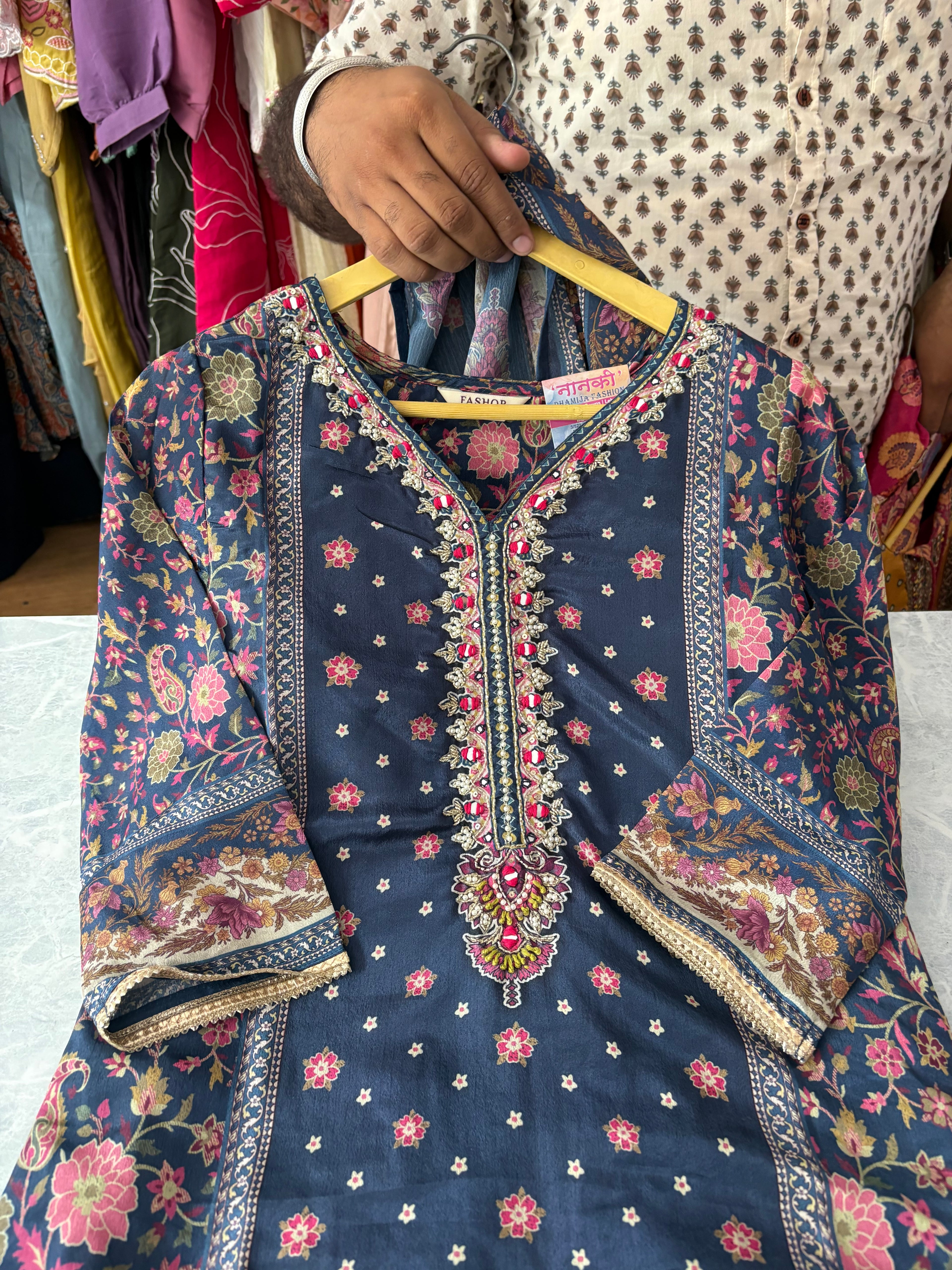 Digital Print Plazzo Suits 022145