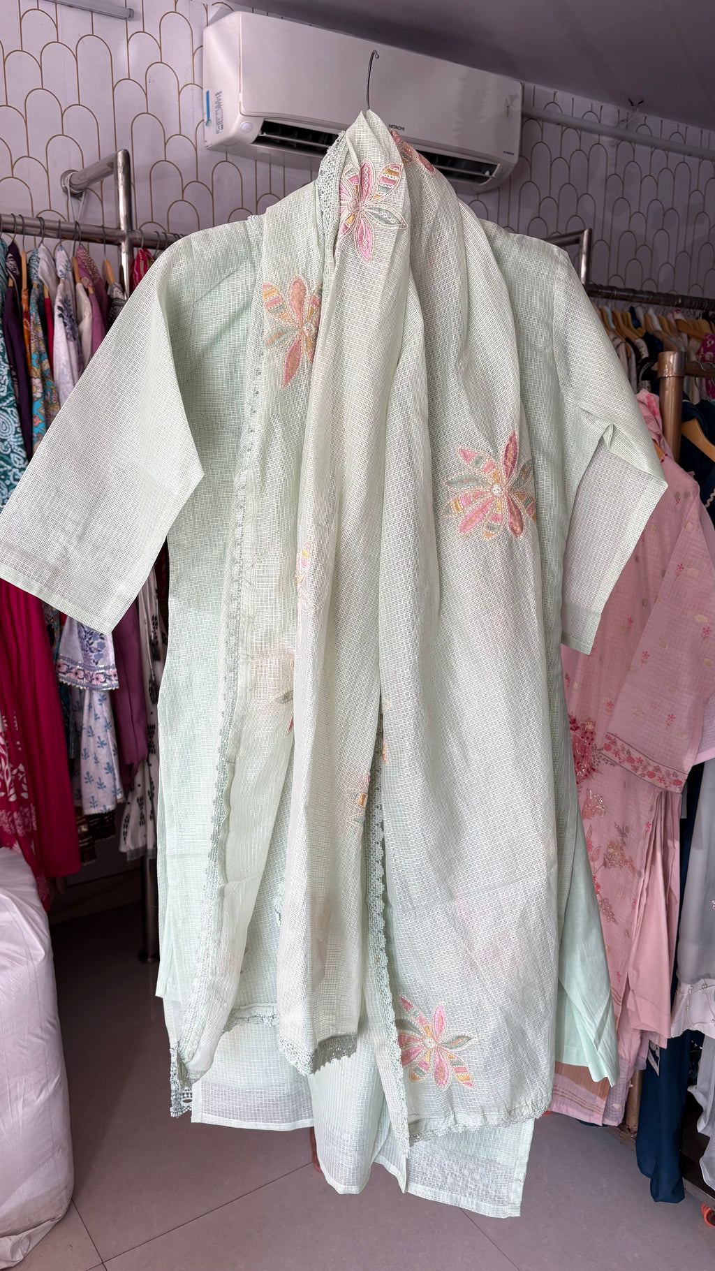Doriya Party Wear Stiched Suits