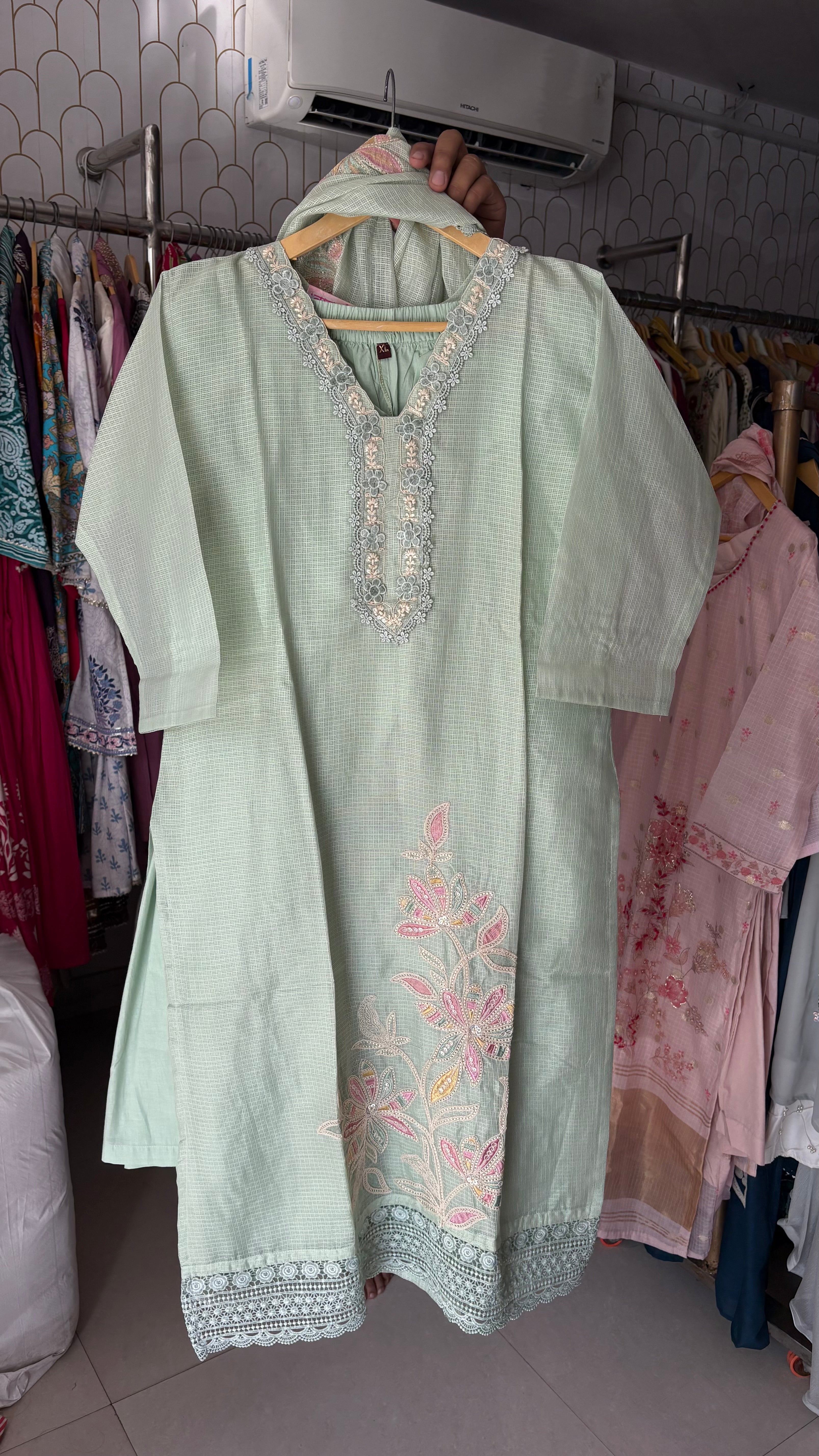 Doriya Party Wear Stiched Suits