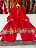 Pure Chinon Cord Sets For Karwachauth