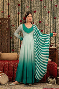 Pure Chinon Anarkali Suits 033001
