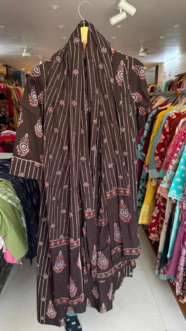 Pure cotton Aline 3pcs suit
