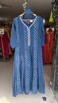 Leheriya Malmal Anarkali Suit