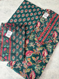 Pure cotton Unstitched Suit