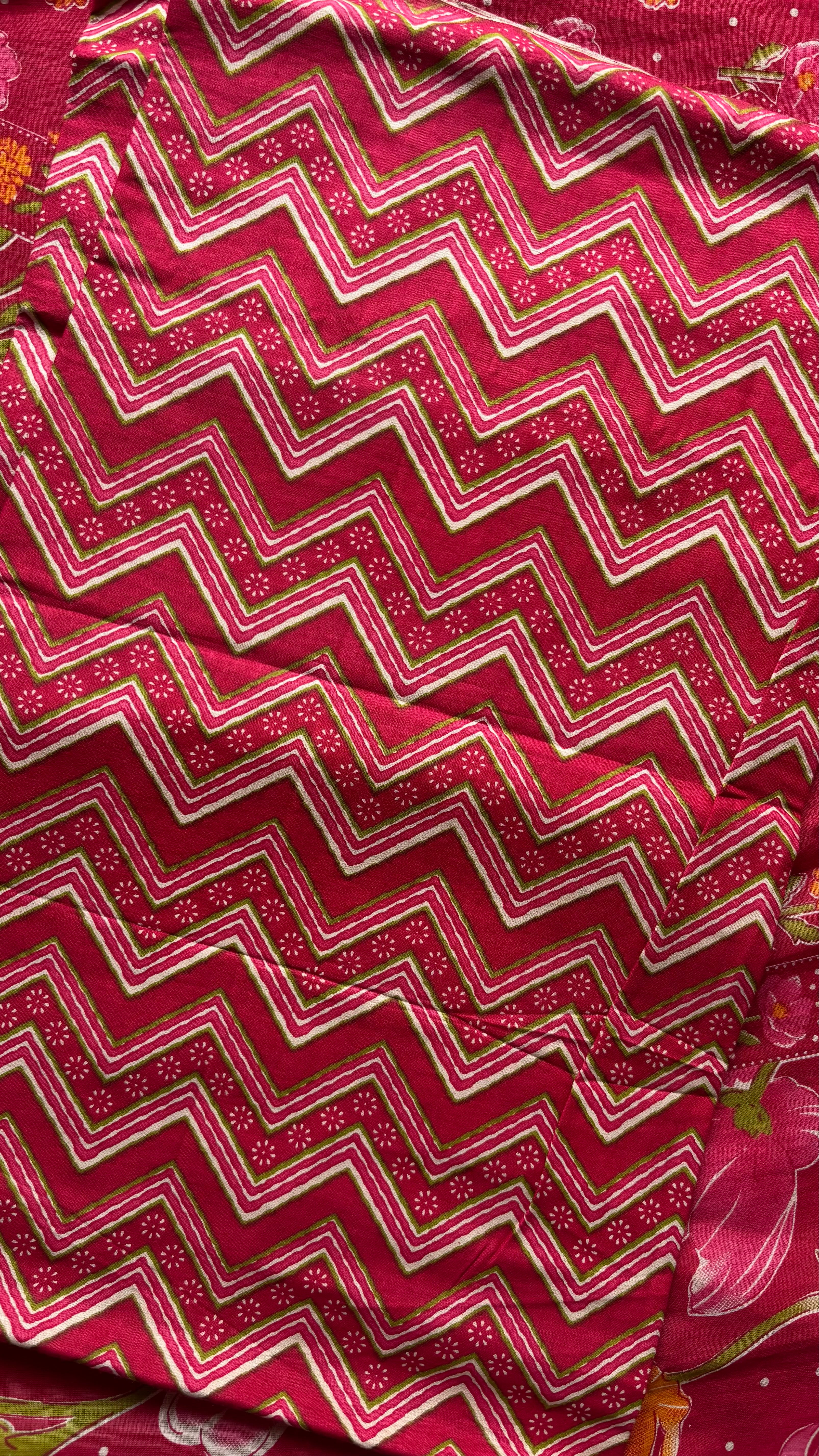Pure Cotton Unstitched Suit