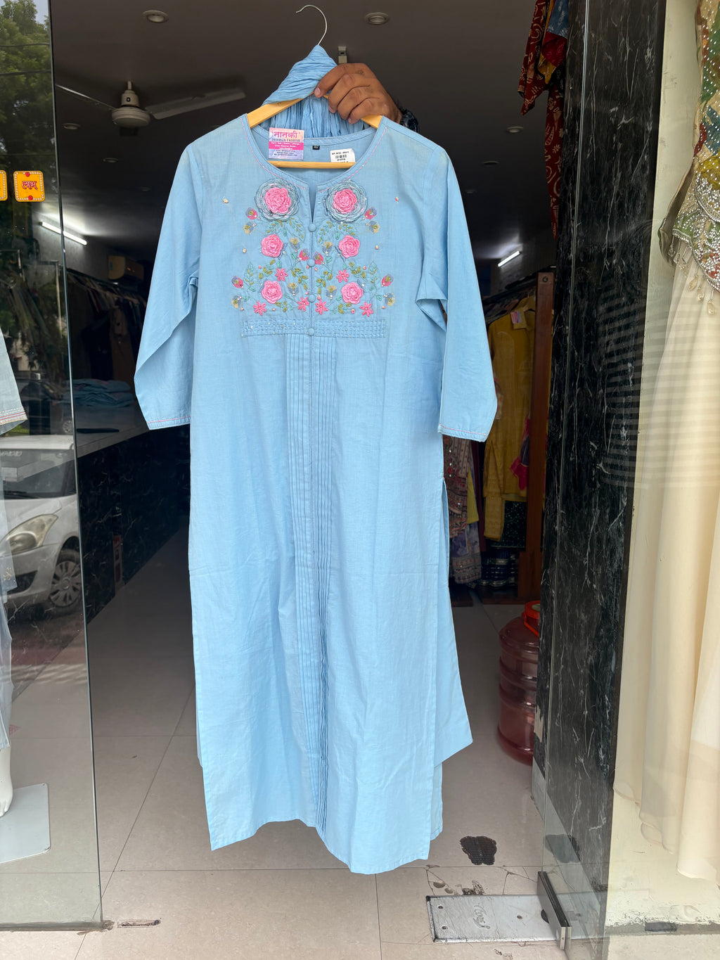 Pure Cotton Premium Embroidery Suits