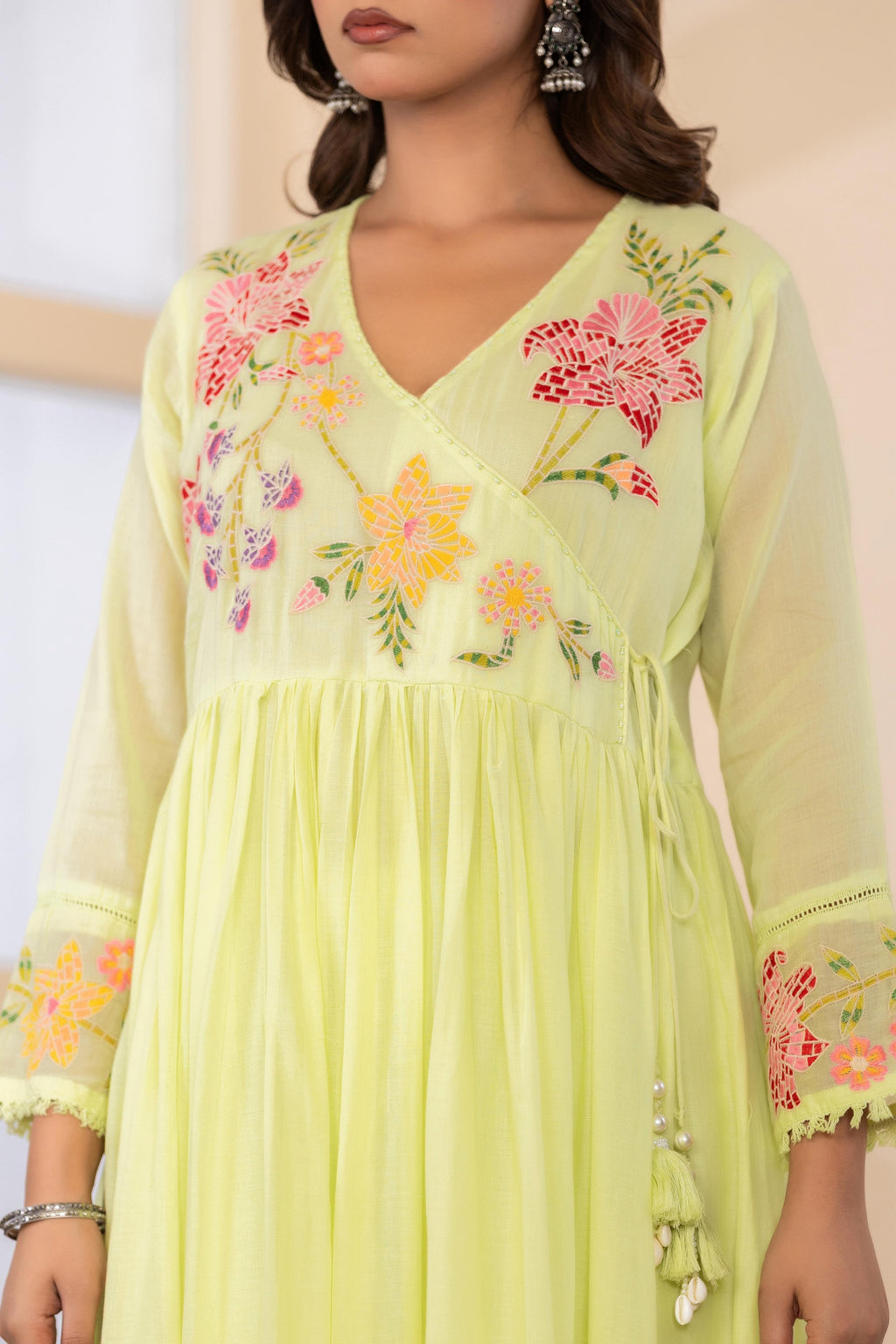 Mul Cotton Anarkali Suits